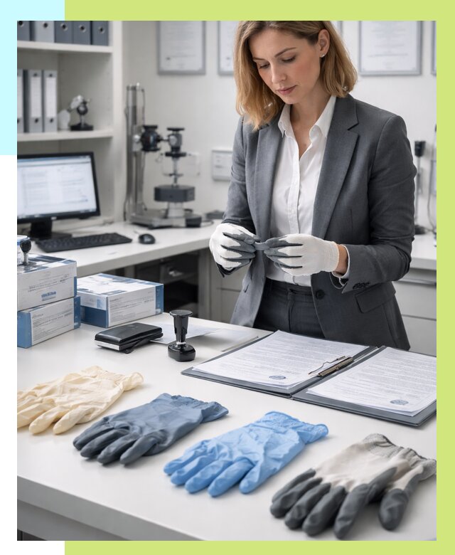 Сертификация перчаток в Балашихе от 8715 р. | Алешин-Блш