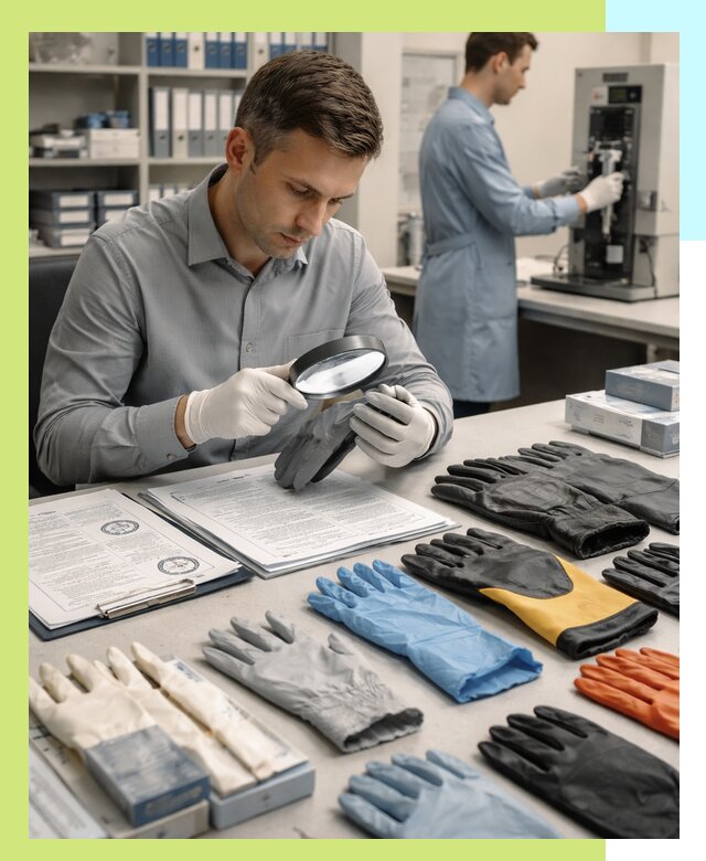 Сертификация перчаток и средств защиты продукции в Балашихе