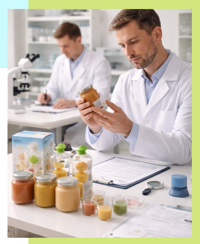 Сертификация детского питания в Балашихе от 30759 р. | Алешин-Блш