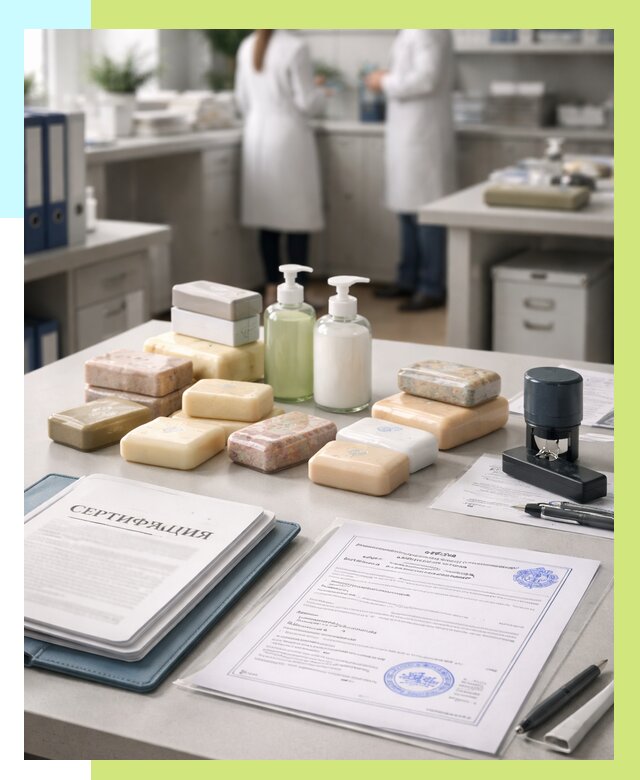Сертификация мыла и сертификат на мыло в Балашихе от 12304 | Алешин-Блш