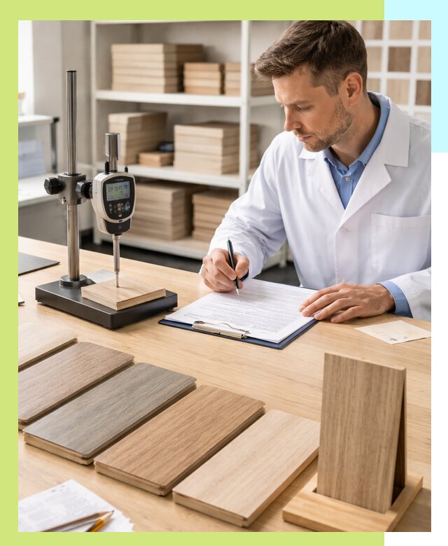 Сертификация ламината с испытаниями и оформлением документов в Балашихе