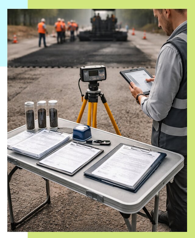 Сертификация асфальта в Балашихе от 25633 р. | Алешин-Блш