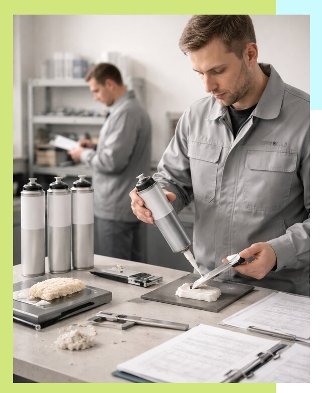 Сертификация монтажной пены и соответствие стандартам в Балашихе