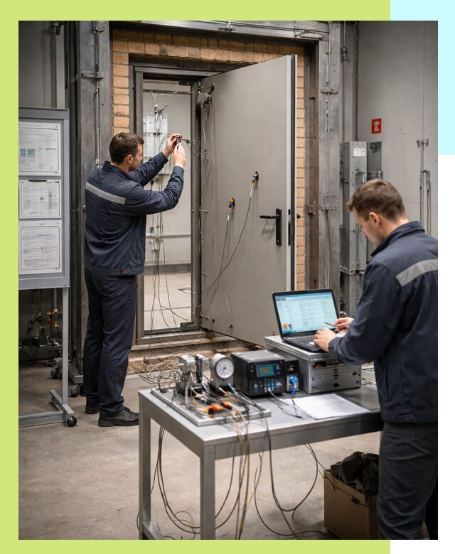 Сертификация противопожарных дверей в Балашихе по ГОСТ и ТР