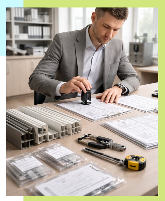 Сертификация ПВХ продукции в Балашихе от 8715 р., Алешин-Блш