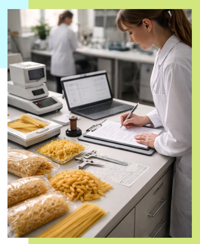 Сертификация макаронных изделий в Балашихе от 15380 р. | Алешин-Блш