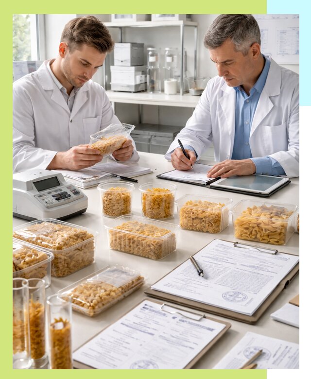 Сертификация макаронных изделий и технологической документации в Балашихе