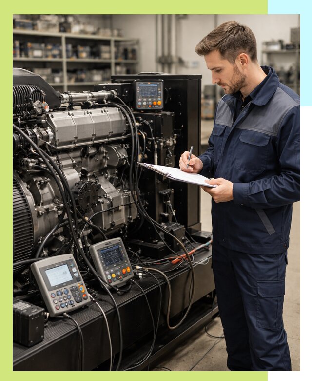 Сертификация дизельных генераторов и их оборудования в Балашихе