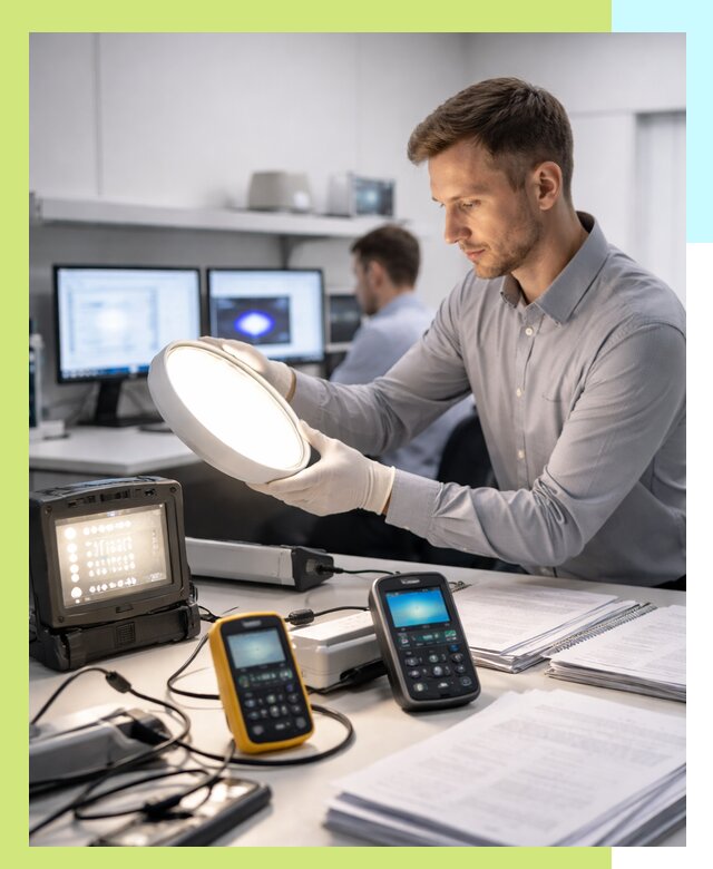 Сертификация светильников в Балашихе: испытания и оформление