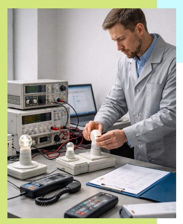 Сертификация ламп и светильников в Балашихе по нормативам