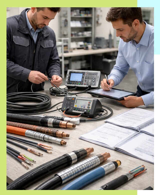 Сертификация кабеля и электропроводки в Балашихе под ключ