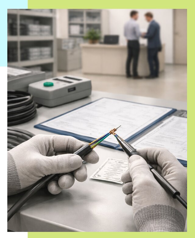 Сертификация провода в Балашихе от 18455 р. в Алешин-Блш