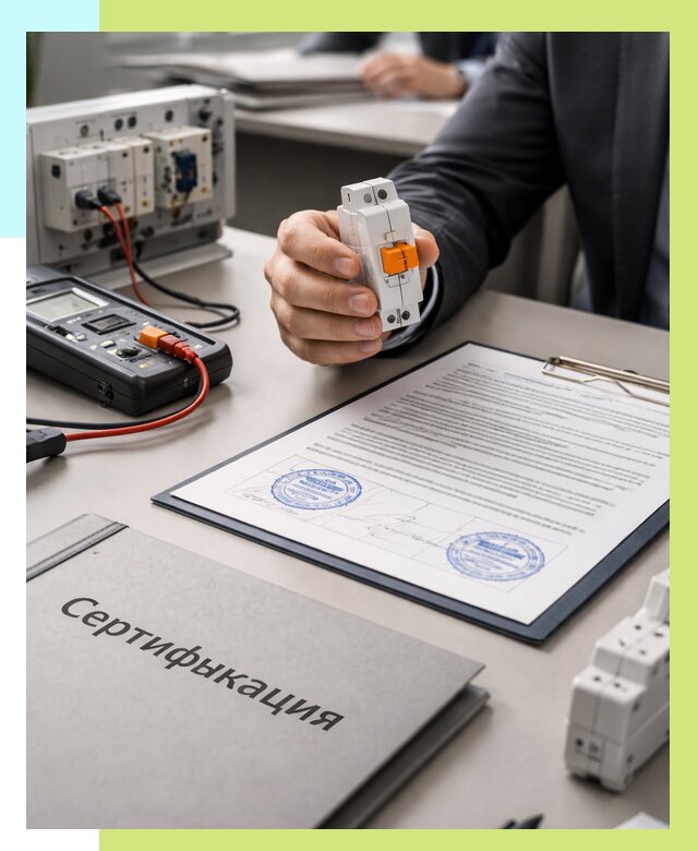 Сертификация выключателей под ключ в Балашихе от 15380 р. | Алешин-Блш