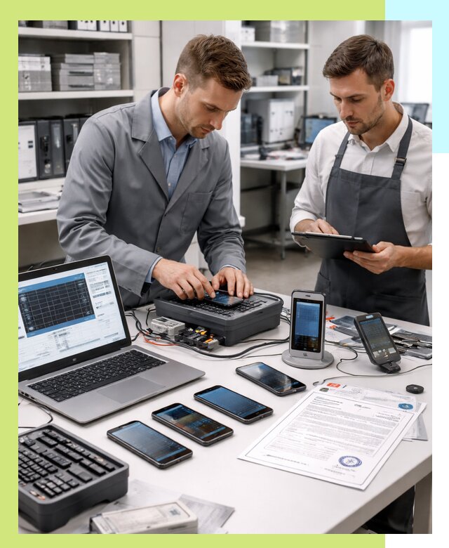 Сертификация мобильных телефонов и смартфонов в Балашихе под ключ