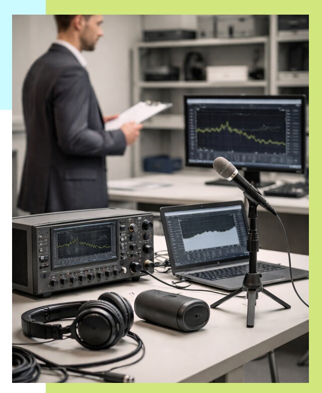 Сертификация аудиотехники в Балашихе от 15380 р., Алешин-Блш