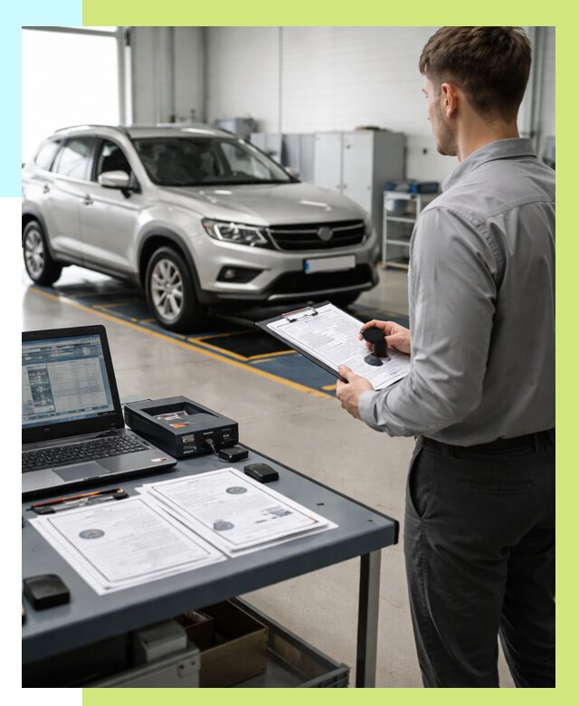 Сертификация транспортных средств в Балашихе от 12304 р. | Алешин-Блш