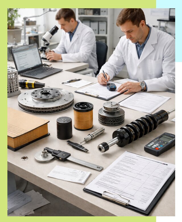 Сертификация автозапчастей и комплектующих в Балашихе по ГОСТ
