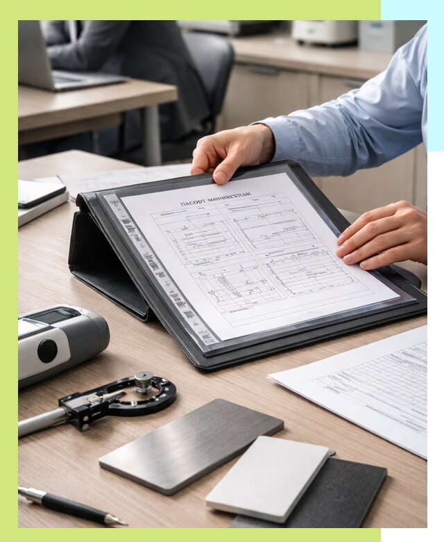 Оформление паспорта материала для продукции в Балашихе