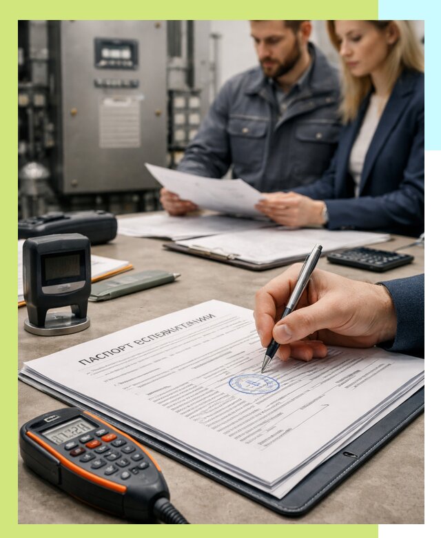 Оформление паспорта эксплуатации оборудования в Балашихе