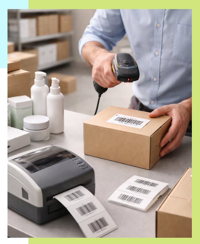 Штрихкодирование продукции в Балашихе от 4614 р. | Алешин-Блш