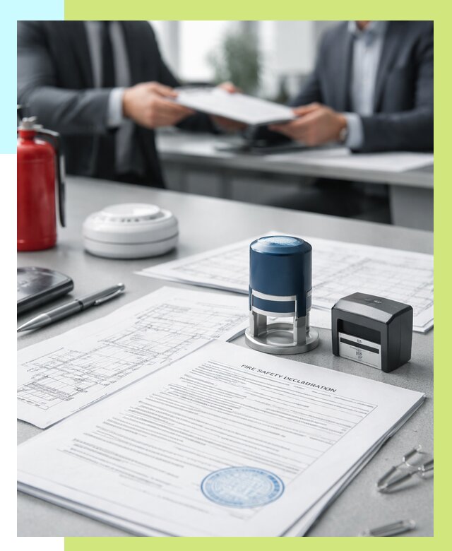 Декларация пожарной безопасности в Балашихе от 8202 р. | Алешин-Блш