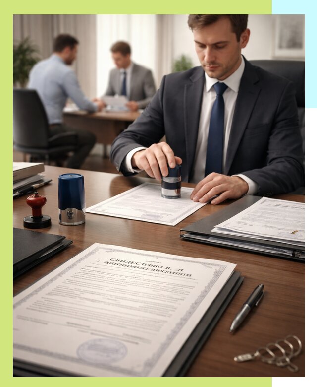 Оформление свидетельства о государственной регистрации в Балашихе