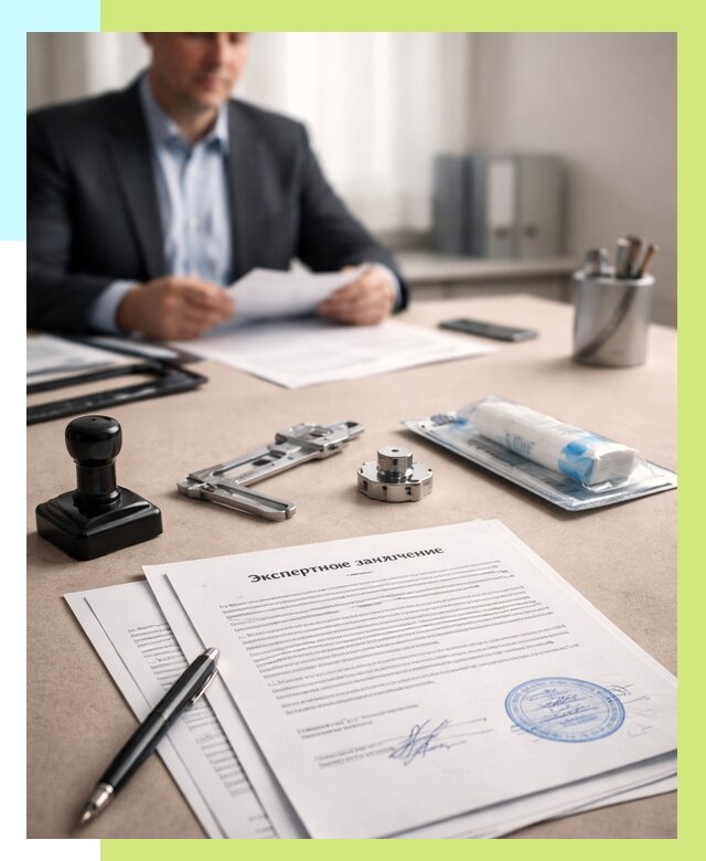 Экспертное заключение на продукцию в Балашихе от 8715 р. | Алешин-Блш