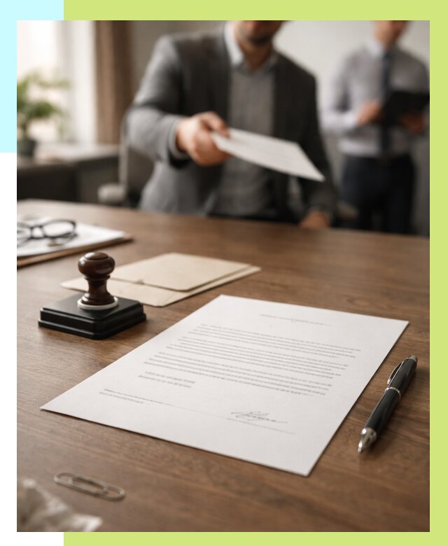 Отказное письмо по сертификации в Балашихе от 3589 р. | Алешин-Блш