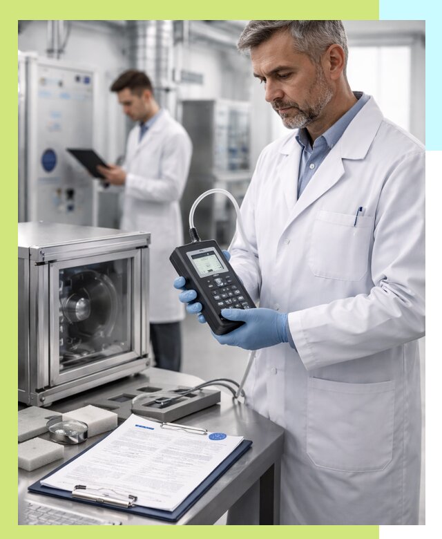 Оформление озонового заключения для продукции и оборудования в Балашихе