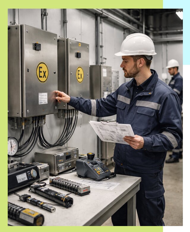 Сертификат взрывозащиты промышленного оборудования в Балашихе