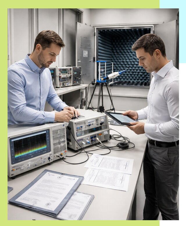 Оформление и выдача сертификата ЭМС для продукции в Балашихе