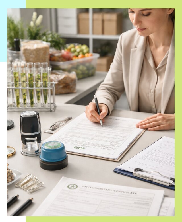 Фитосанитарный сертификат оформить в Балашихе от 4614 р. | Алешин-Блш