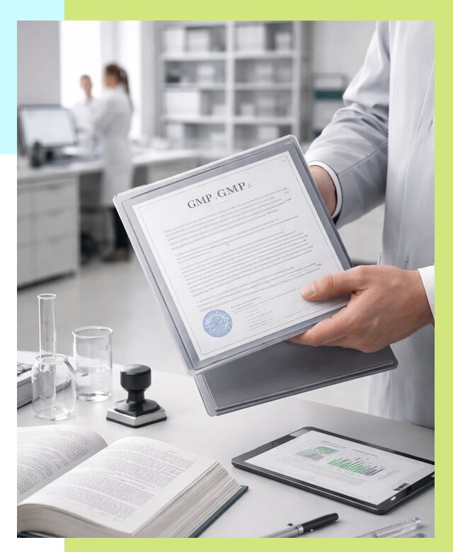 Сертификат GMP в Балашихе под ключ от 87151 р. | Алешин-Блш