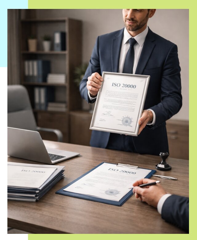 Сертификат ISO 20000 в Балашихе под ключ от 123036 р., Алешин-Блш