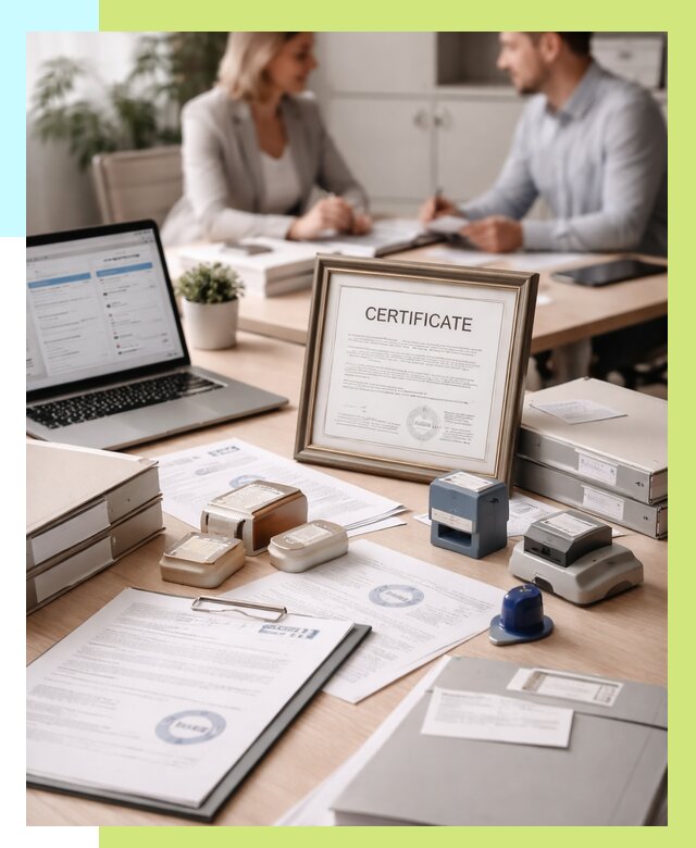 Сертификация компании в Балашихе от 46139 р. | Алешин-Блш — заказ